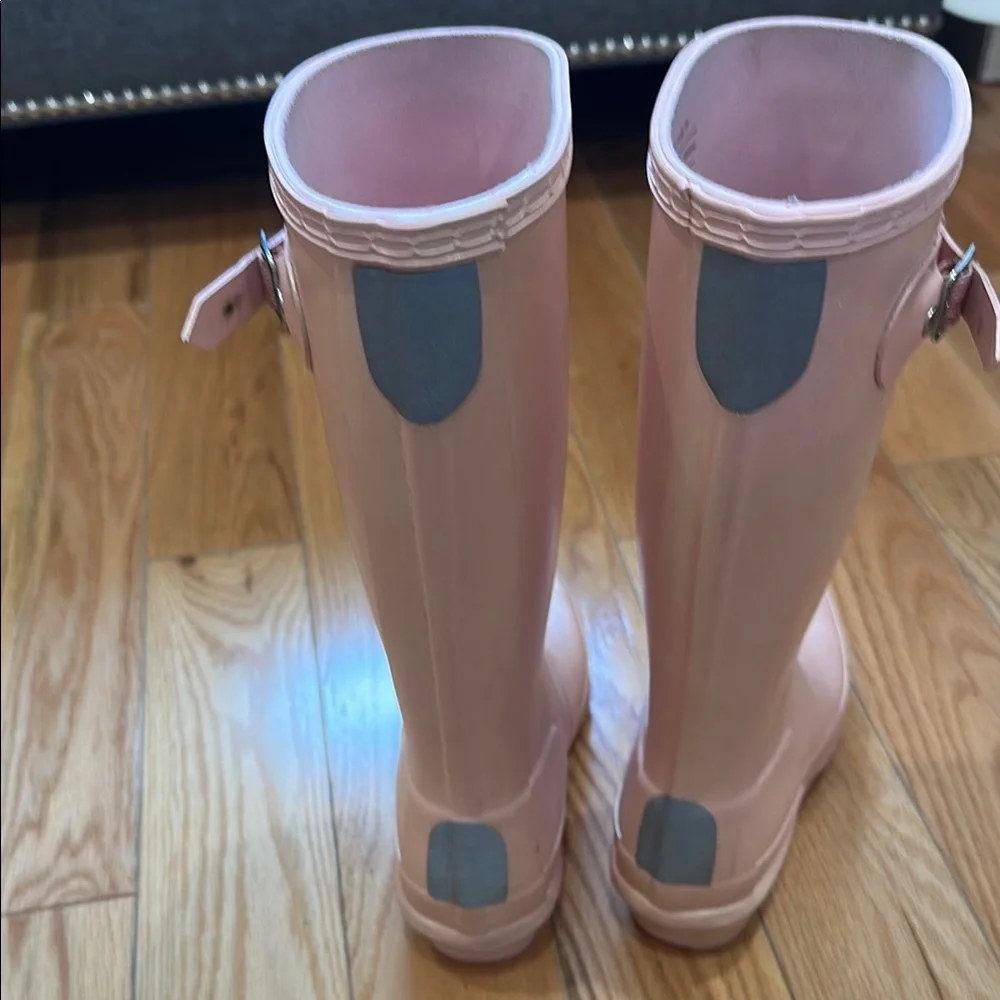 Hunter Kids Pink Rain & Snow Boots